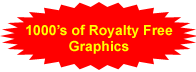 1000&rsquo;s of Royalty Free Graphics included with EasyStoreMaker Pro